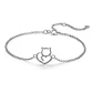 Pulsera Plata 925 Gato Plateado - Miniatura 1