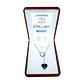Collar Amor Doble Corazon Plateado - Miniatura 2