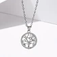 Collar Arbol de la Vida Circones Plateado - Miniatura 3