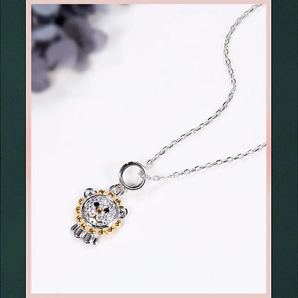 Collar Plata 925 Rey Leon 5