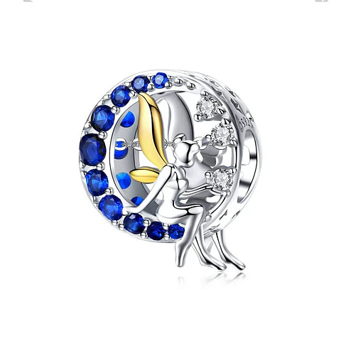 Charm Dije Plata 925 Hada Sentada