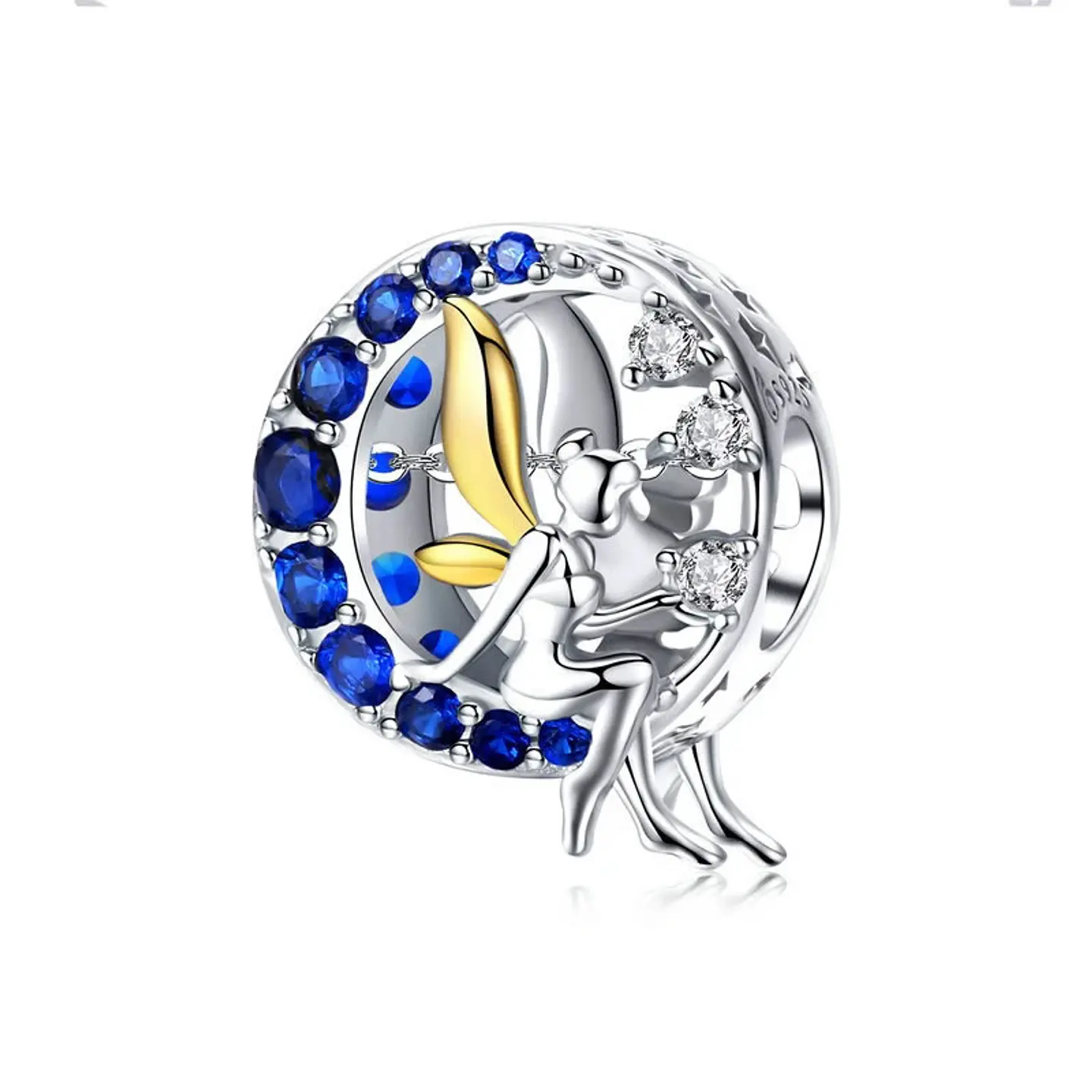 Charm Dije Plata 925 Hada Sentada 1