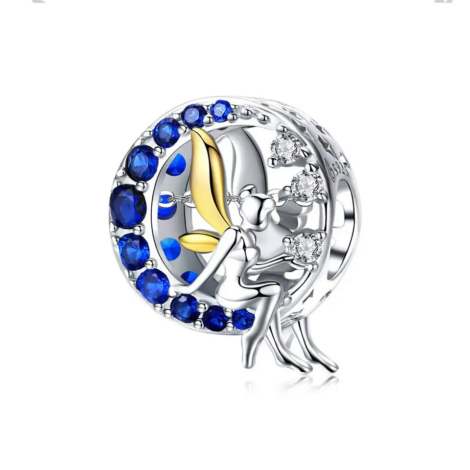 Charm Dije Plata 925 Hada Sentada 1