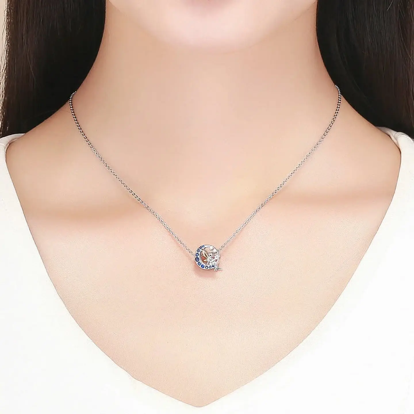 Charm Dije Plata 925 Hada Sentada 5