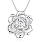 Collar Rosa Plateada - Miniatura 1