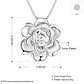 Collar Rosa Plateada - Miniatura 5