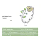 Anillo Pajaro Multicolor Circones Ajustable - Miniatura 5