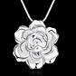 Collar Rosa Plateada - Miniatura 6