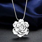 Collar Rosa Plateada - Miniatura 7