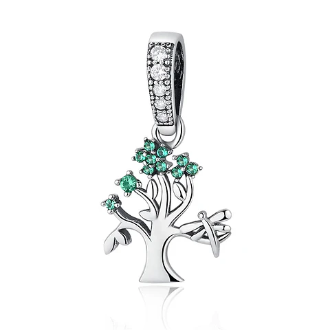 Charm Dije Plata 925 Arbol 690