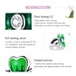 Charm Dije Plata 925 Trebol Verde 688 - Miniatura 3