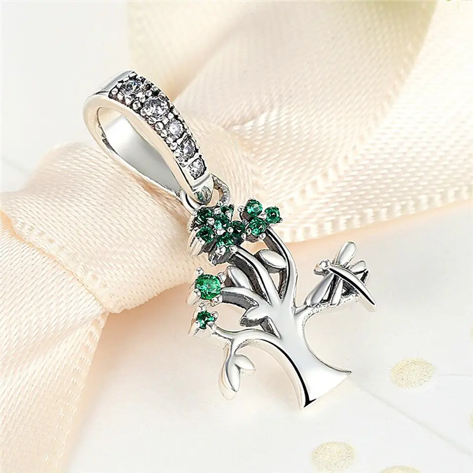 Charm Dije Plata 925 Arbol 690 3
