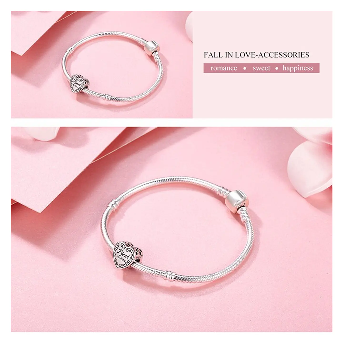 Charm Dije Plata 925 Corazon Rojo Flecha 2