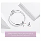 Charm Dije Plata 925 Paloma Blanca - Miniatura 3