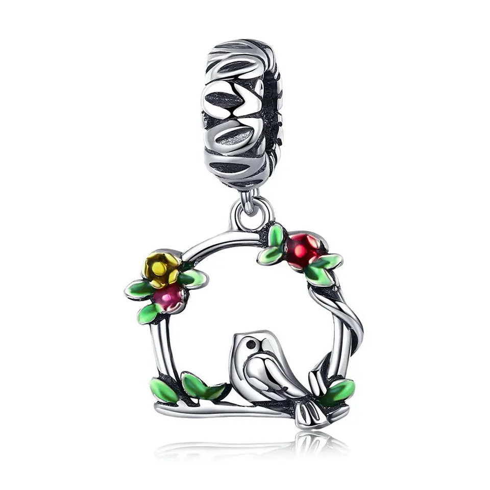 Charm Dije Plata 925 Ave Primavera Arco 1