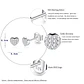 Aros Plata 925 de Corazon Circones - Miniatura 7