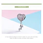 Charm Dije Plata 925 Oso Corazon Rosa - Miniatura 6