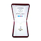 Charm Dije Plata 925 Abeja Gold - Miniatura 2