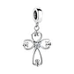 Charm Plata 925 Cruz Elegante - Miniatura 1