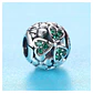 Charm Dije Plata 925 Separador Trebol Bolita - Miniatura 6
