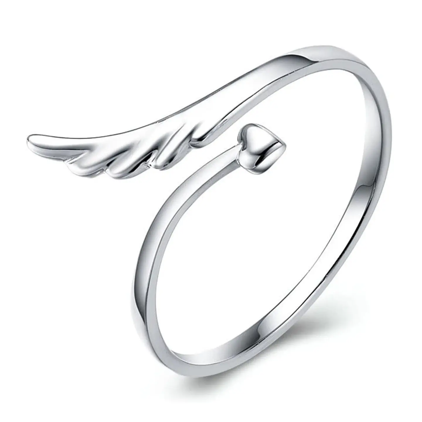 Anillo Ala Plateado 1