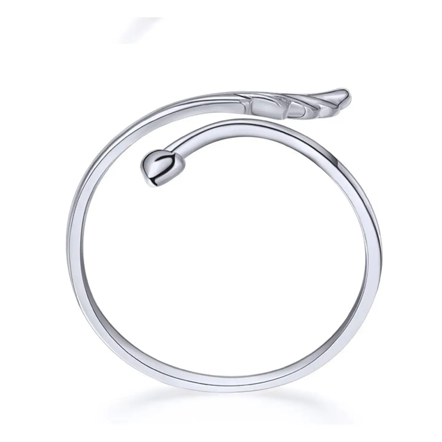 Anillo Ala Plateado 2