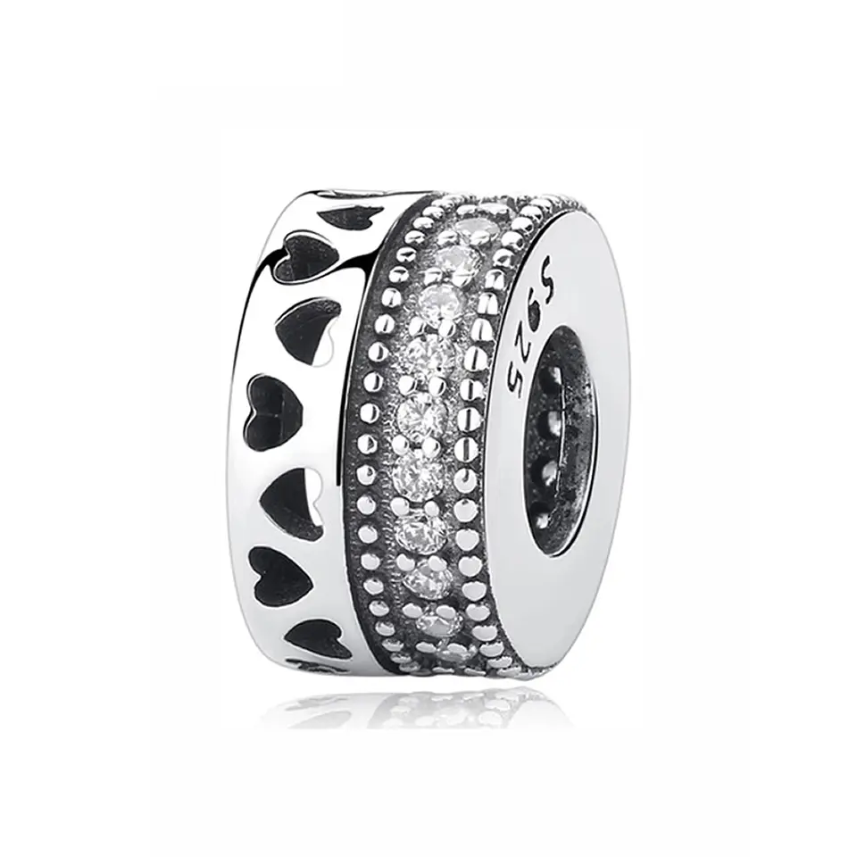 Charm Dije Plata 925 Separador Circular 1