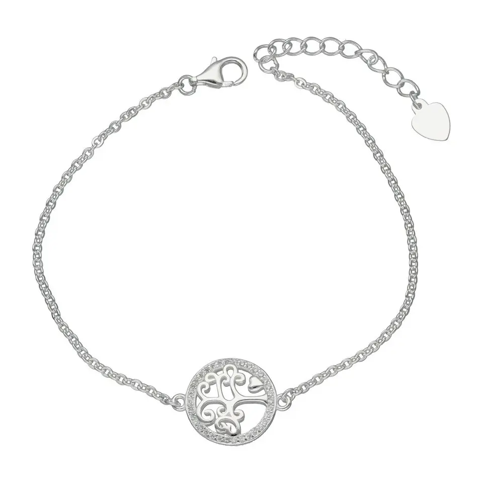 Pulsera Plata 925 Arbol de La vida 1
