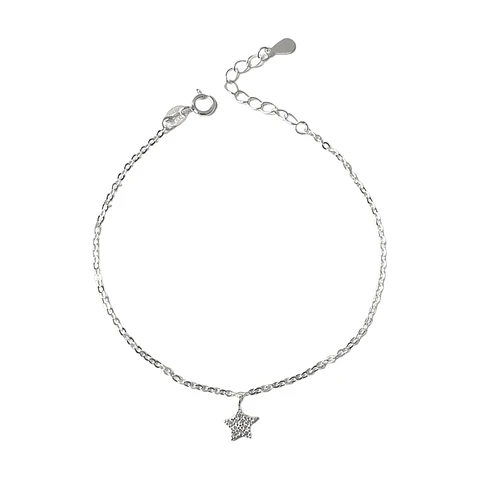 Pulsera Plata 925 Estrella Circones