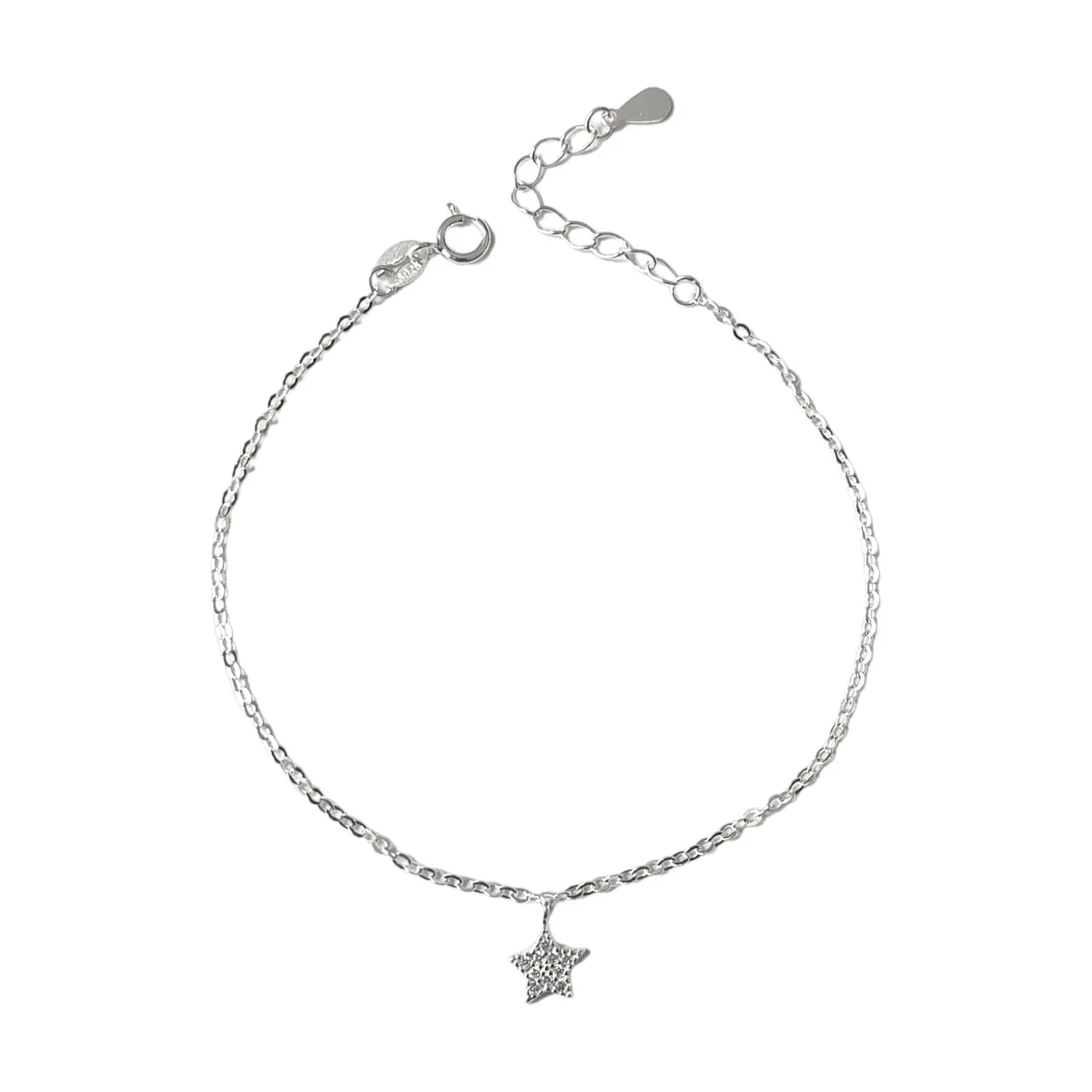 Pulsera Plata 925 Estrella Circones 1