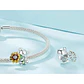 Charm Dije Plata 925 Osito con Girasol  - Miniatura 4