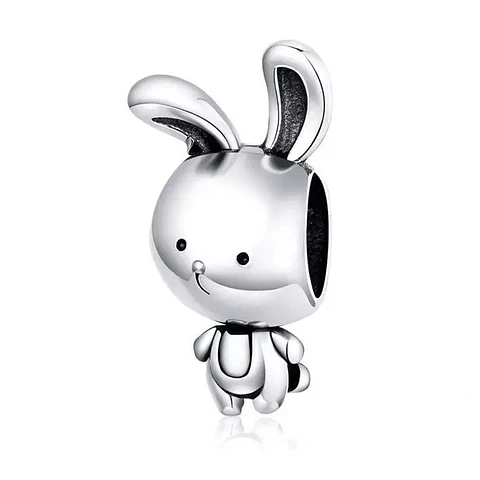 Charm Dije Plata 925 Conejito Lindo