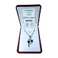 Collar Trebol de La Suerte Circones Plateado - Miniatura 2
