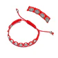 Pulsera Hilo Rojo San Benito Protector 10 Medallas - Miniatura 3