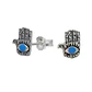 Aros Plata 925 Mano de Fatima Ps - Miniatura 1
