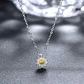 Collar Plata 925 Flor de Camomila - Miniatura 4