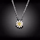 Collar Plata 925 Flor de Camomila - Miniatura 6