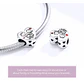 Charm Dije Plata 925 Corazon Familia Love - Miniatura 3