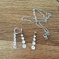 Conjunto Baston con Circones Plateado - Miniatura 5