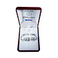 Aros Perla Doble Plateado - Miniatura 2