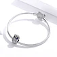 Charm Dije Plata 925 Buho Plateado - Miniatura 2