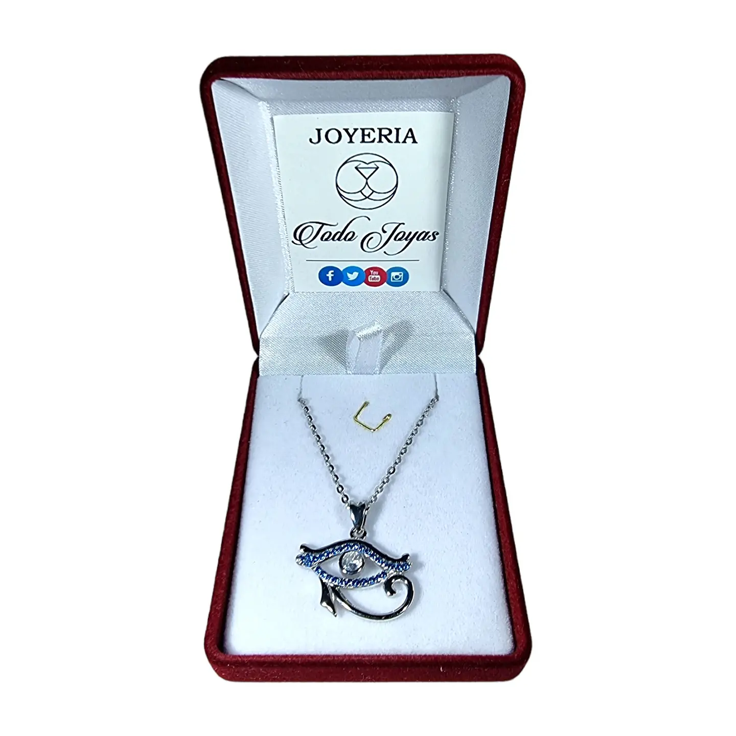 Collar Plata 925 Ojo de Horus 2