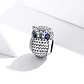 Charm Dije Plata 925 Buho Plateado - Miniatura 3