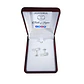 Aros Plata 925 Pasador Perla Blanca - Miniatura 2
