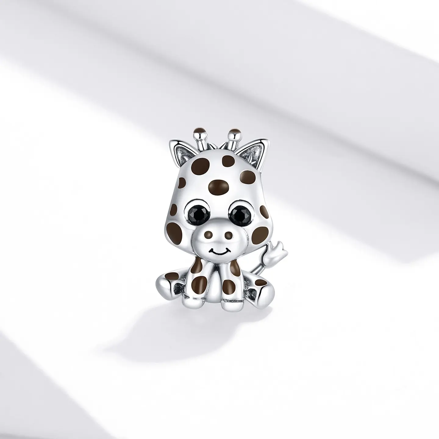 Charm Dije Plata Jirafa Bebe  3