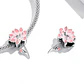 Charm Dije Plata 925 Flor de Loto Fresca - Miniatura 2