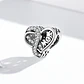 Charm Dije Plata Corazon Infinito Mom - Miniatura 5