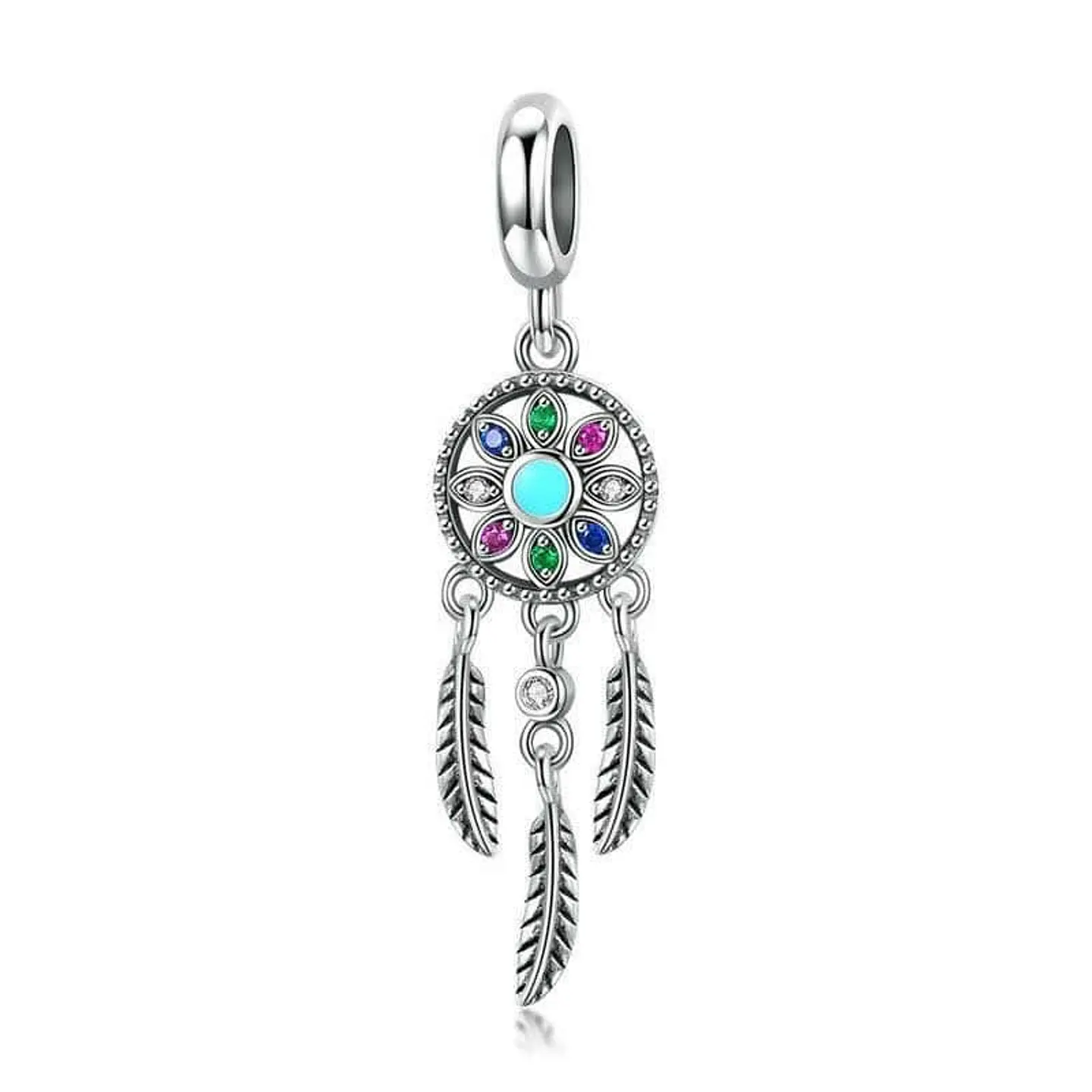 Charm Plata 925 Atrapa Sueños 1