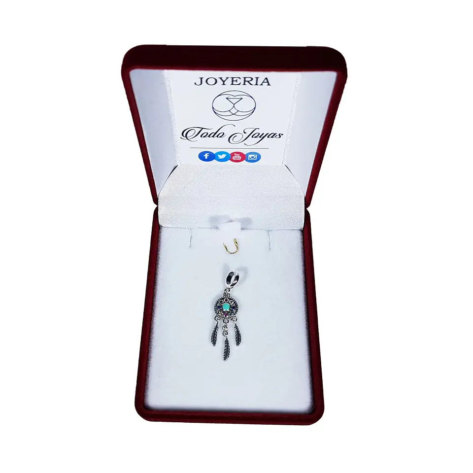 Charm Plata 925 Atrapa Sueños 2