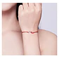Pulsera Plata 925 Hilo Rojo Pez de la Suerte - Miniatura 4